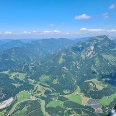 Flugwegposition um 11:38:16: Aufgenommen in der Nähe von Weißenbach an der Enns, Österreich in 1711 Meter